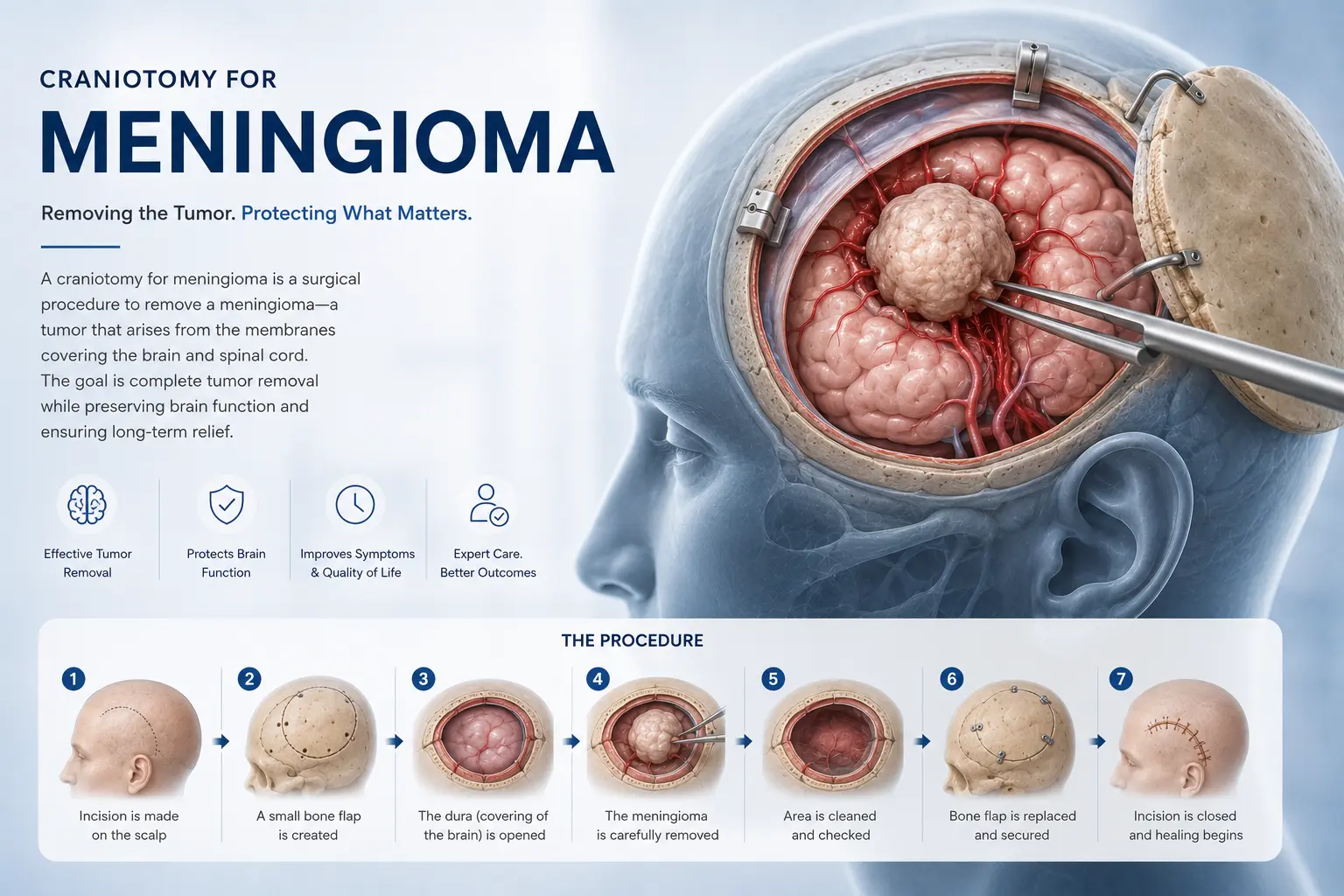 Craniotomy for Meningioma