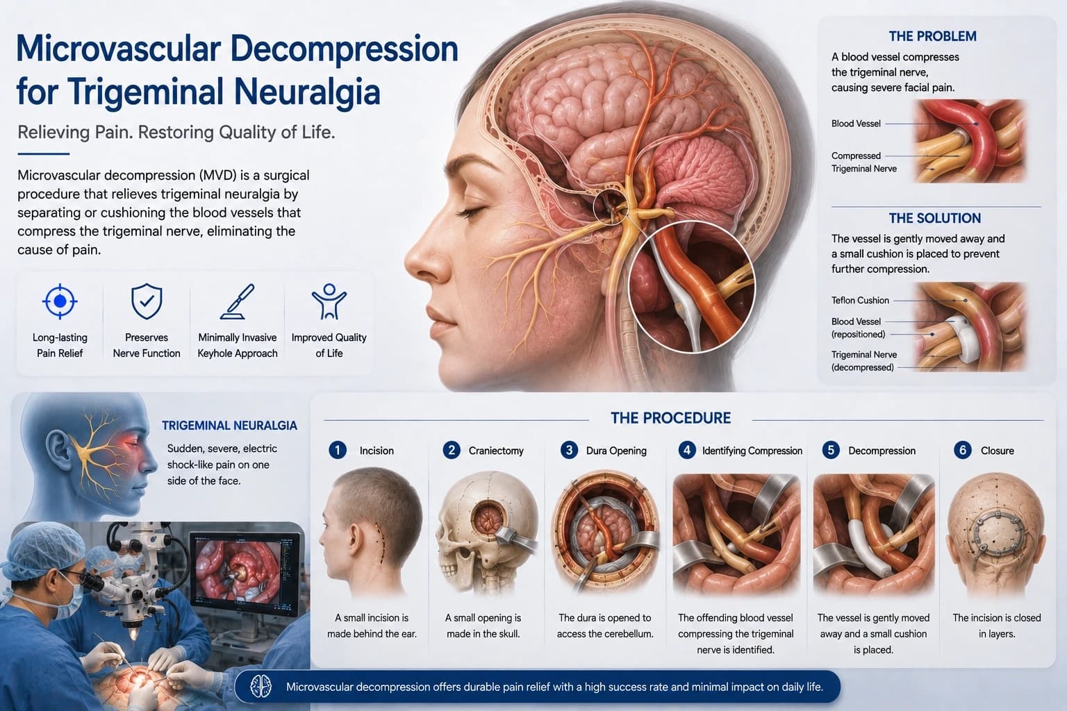 Microvascular Decompression for Trigeminal Neuralgia
